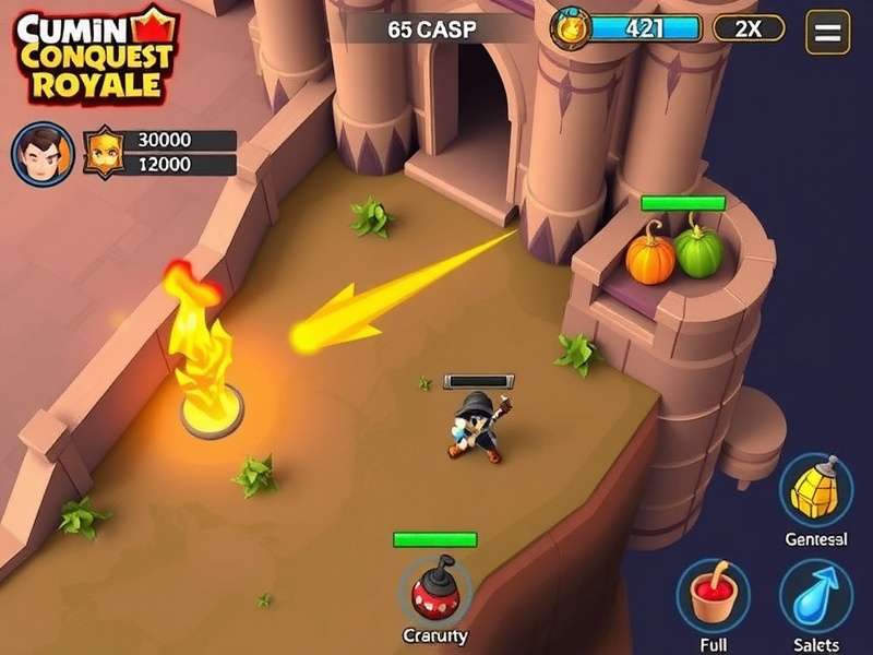 Cumin Conquest Royale gameplay screenshot
